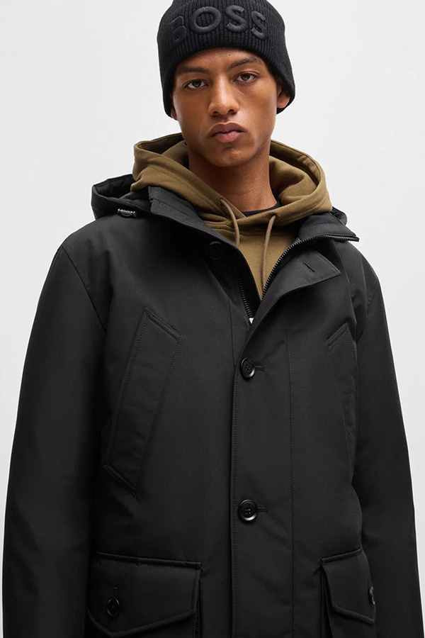 ΜΠΟΥΦΑΝ BOSS - 001 ΜΑΥΡΟ